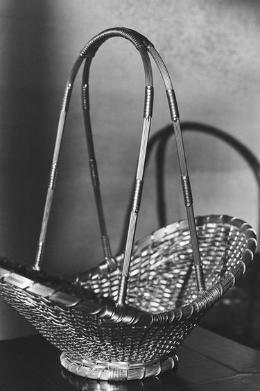 WOVEN METAL BASKET HIGH I COLIN KING - P by Zara