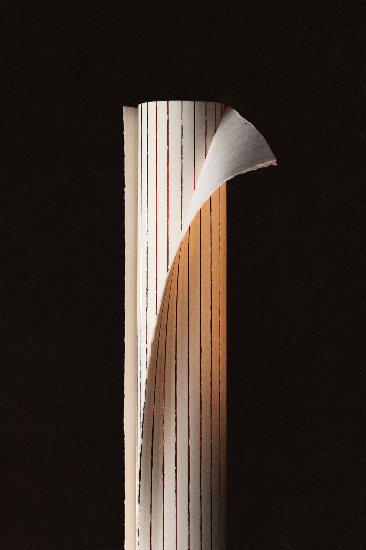 Zara Christmas Foil Stripe Gift Wrap, цвет: Красный — фото 5