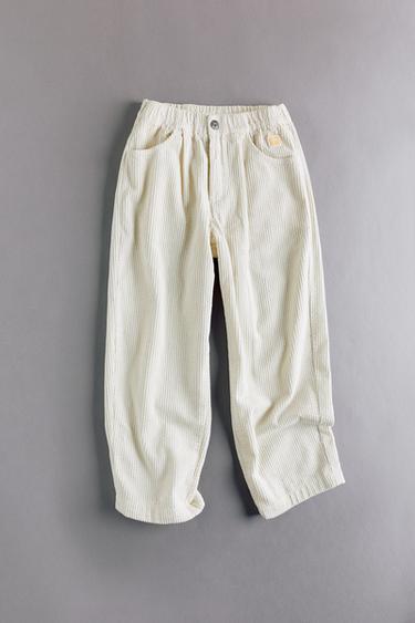 PANTALÓN PANA GRUESA - Crudo de Zara