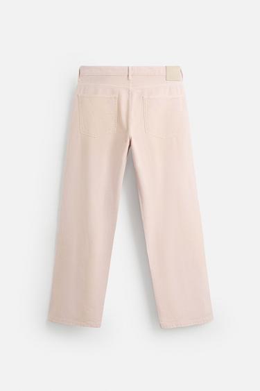 JEAN BAGGY FIT EFFET VINTAGE - Rose de Zara - Image 8