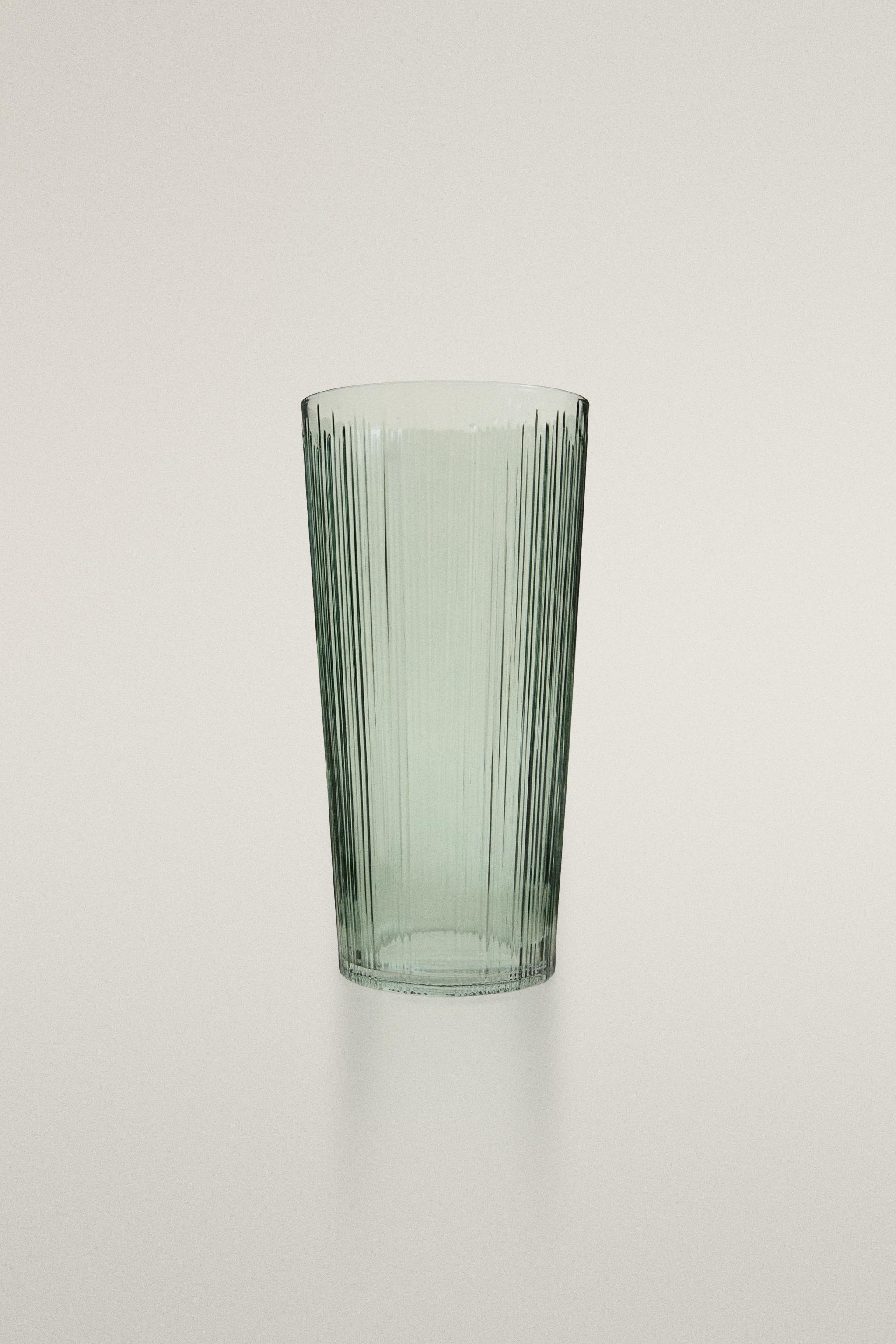 TALL DECORATIVE GLASS VASE