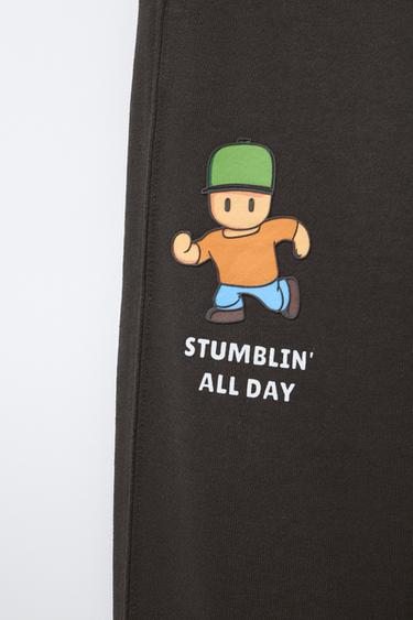 PANTALON JOGGER STUMBLE GUYS ™ © SCOPELY - Gris anthracite de Zara - Image 3