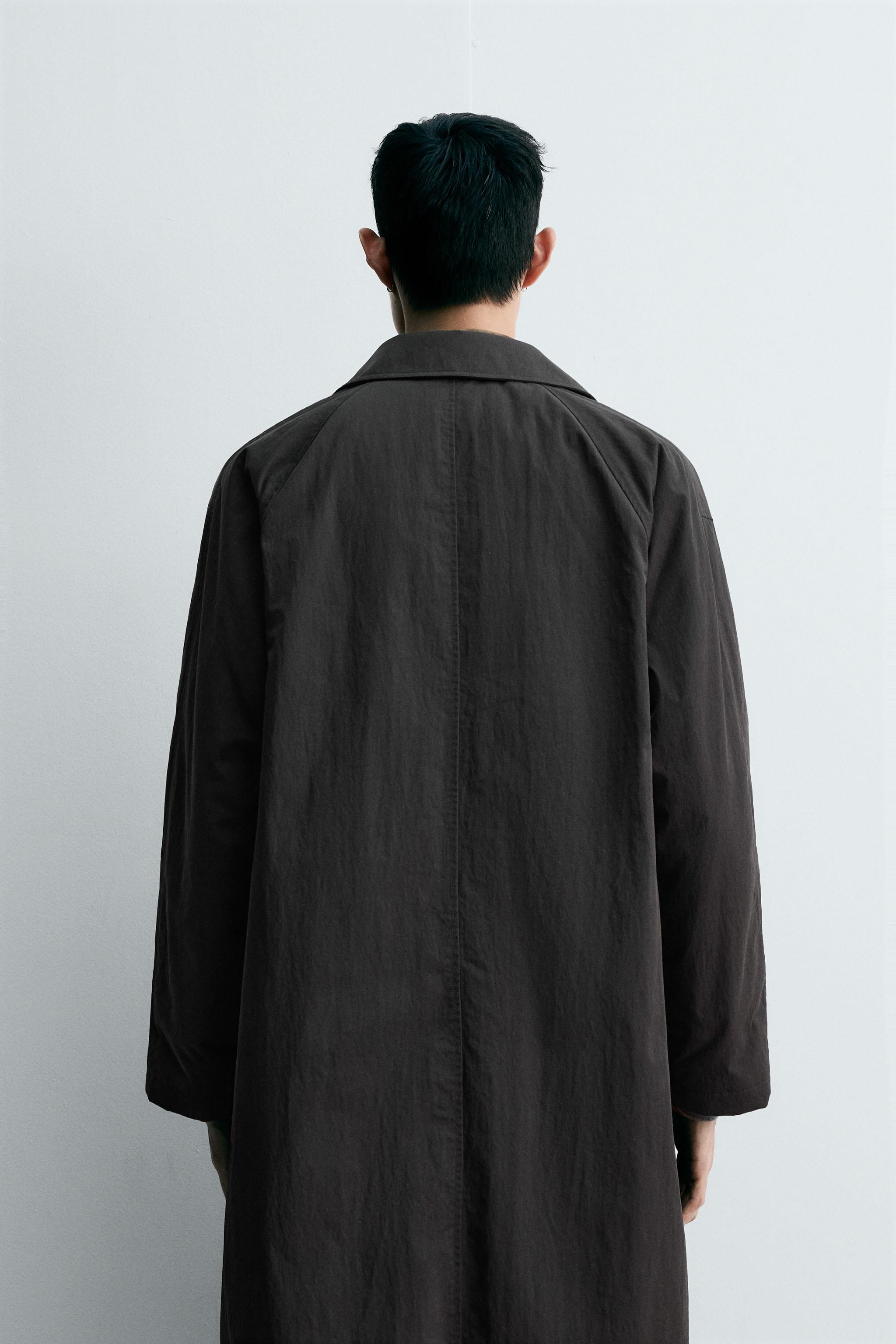 未使用に近い⭐️ニールバレット トレンチコート キルティングライナー ブラック PRADA(プラダ) トライアングルロゴナイロンコート291788 R201