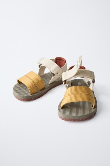COLOUR TECHNICAL SANDALS - Mustard by Zara - Image 2
