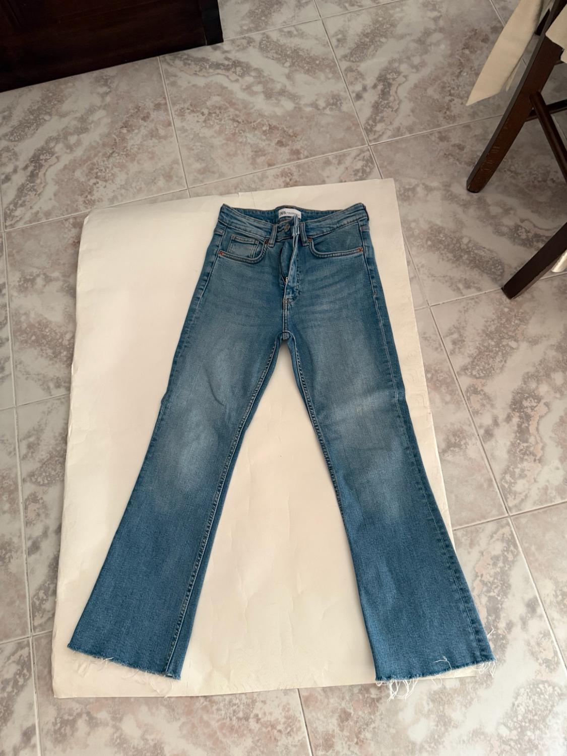 CROPPED FLARED JEANS - Image 3