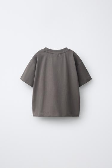 ANIMAL PRINT T-SHIRT — Anthracite Gray 2