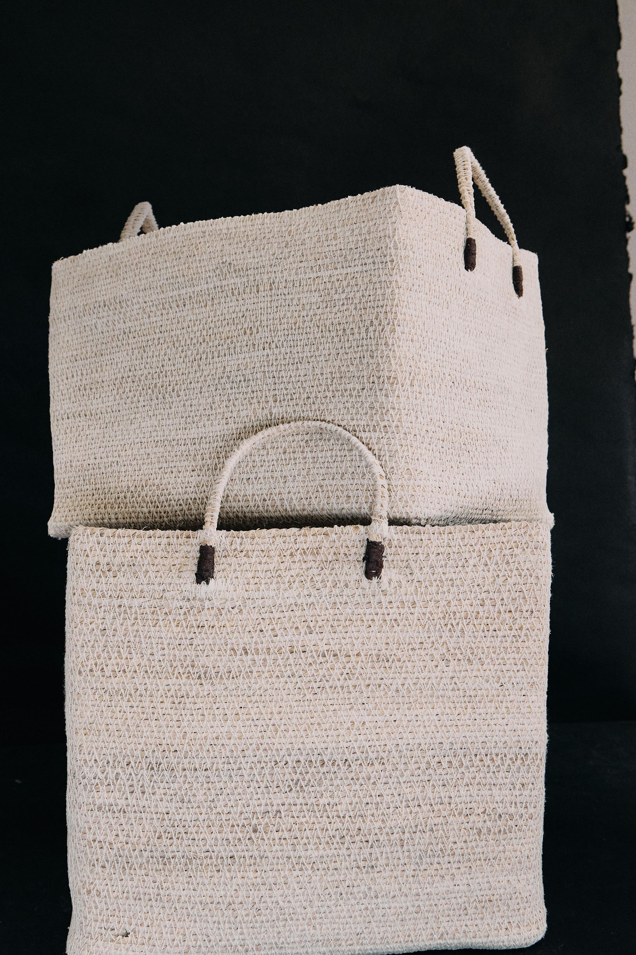 PANIER RECTANGULAIRE EN ALGUES