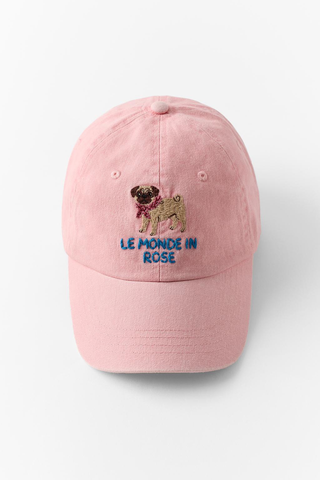 TWILL DOG SLOGAN CAP