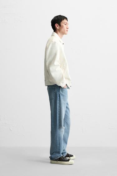 BOMBER JACKET - Ecru by Zara - Image 3