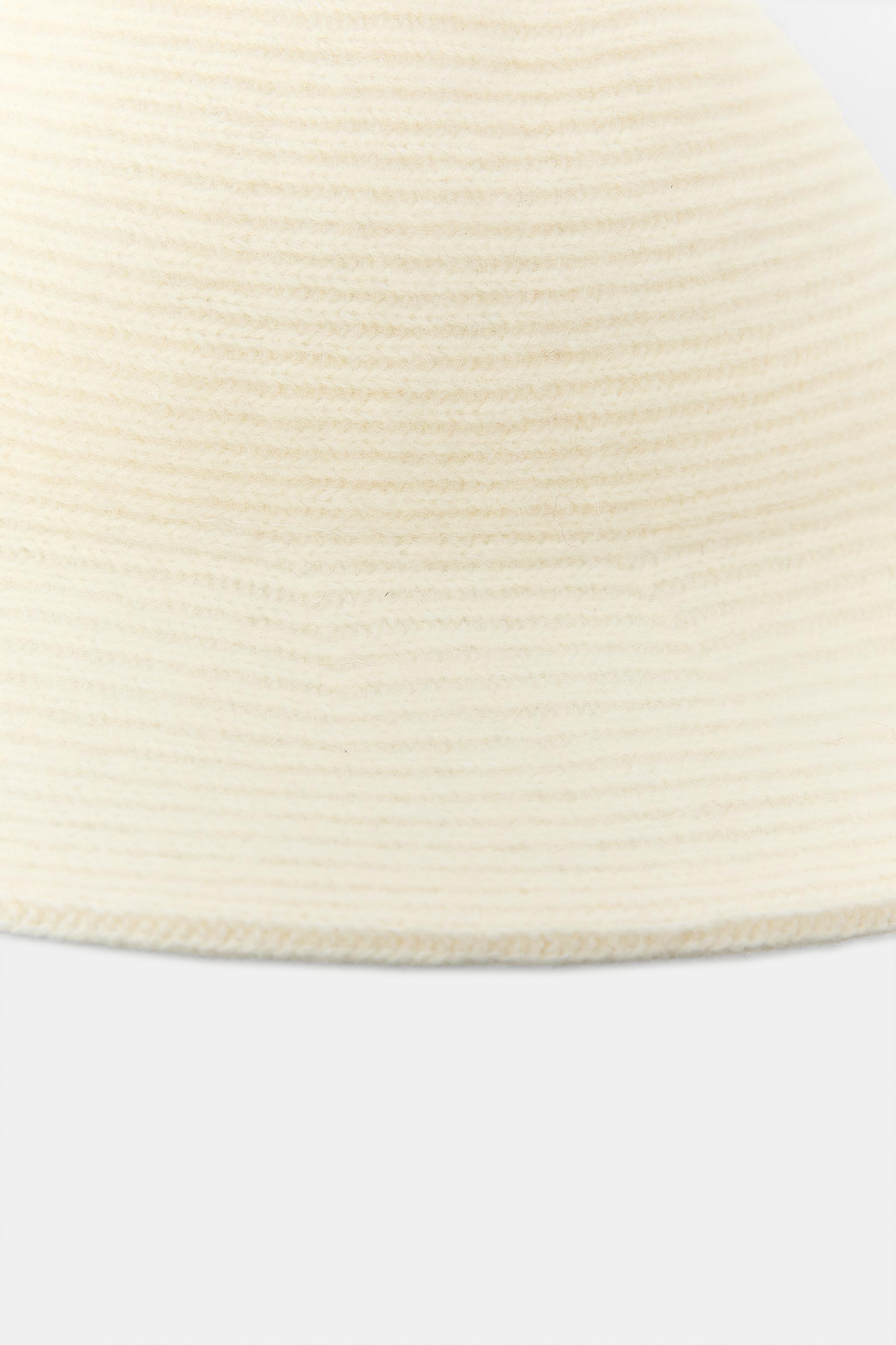 WOOL BLEND STRUCTURE HAT