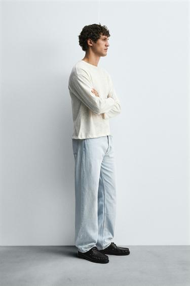 JEAN STRAIGHT FIT - Bleu clair de Zara - Image 3