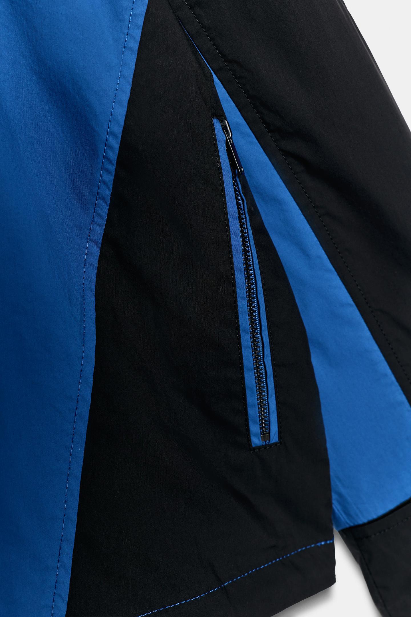 Женская куртка Zara ZW Collection Combined Technical, цвет: Синий — фото 8