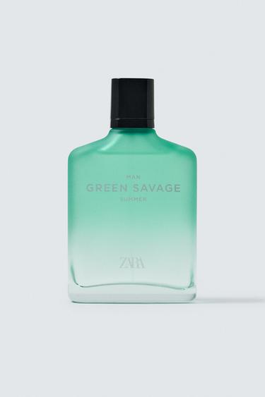 MAN GREEN SAVAGE SUMMER EDT 100ML / 3.38Â oz - TINTED LEATHER by Zara