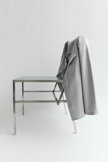 SOBRECAMISA BOLSILLO - Gris perla de Zara