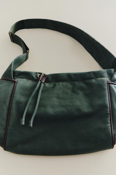 COTTON PET CARRIER - Green by Zara