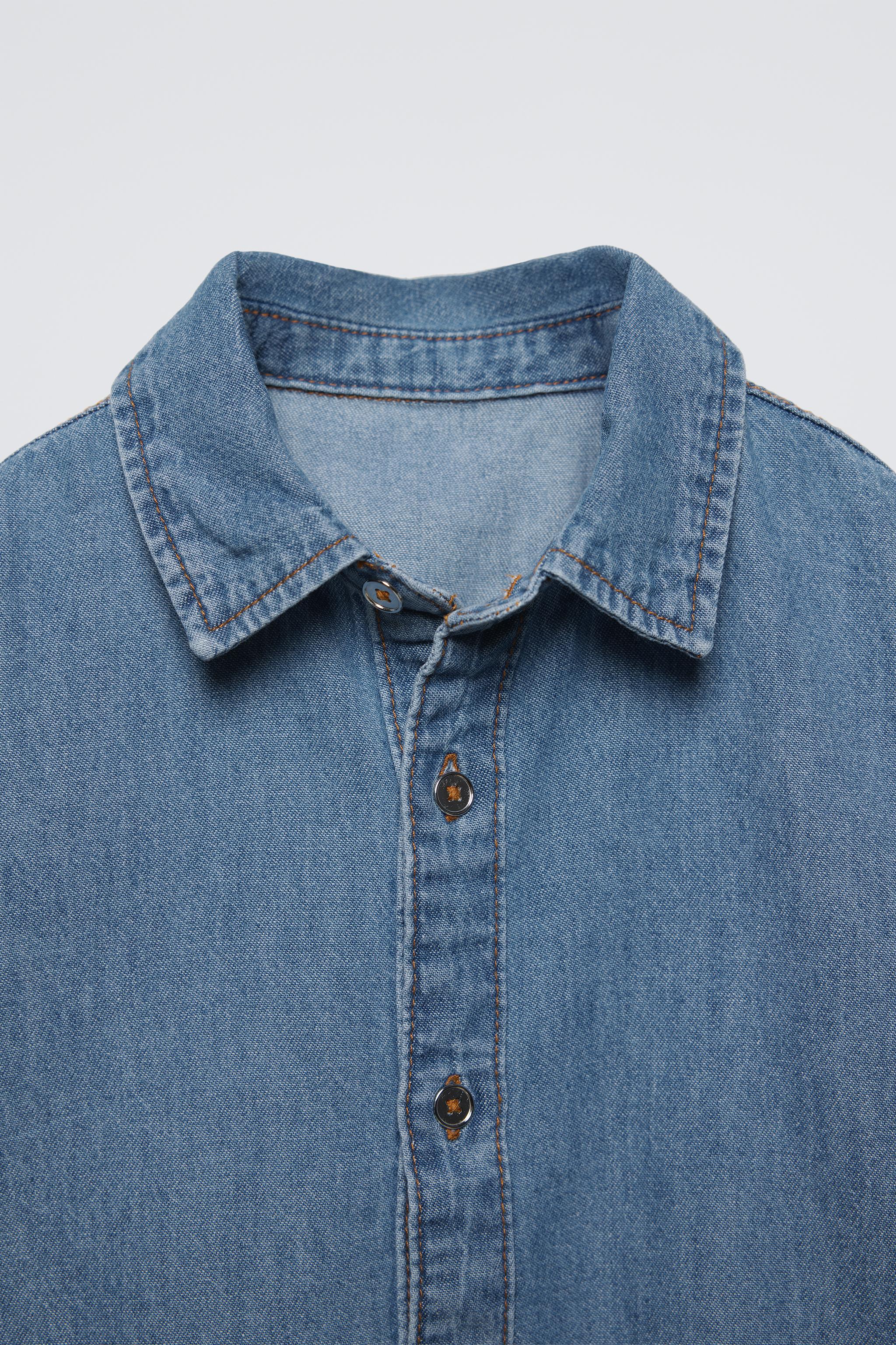 Fashion zara jean shirt