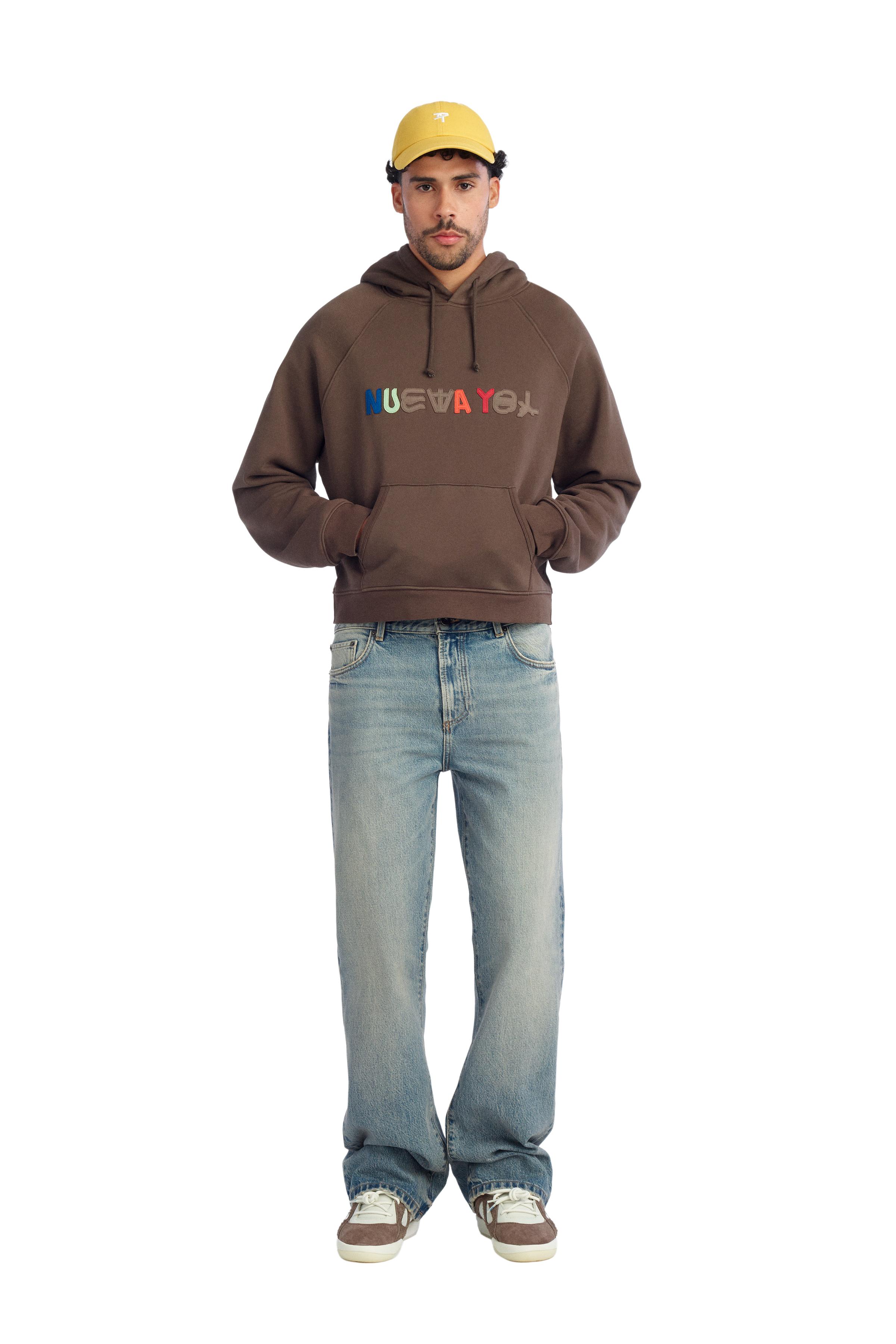 Мужские худи Zara NEW YOL PATCH