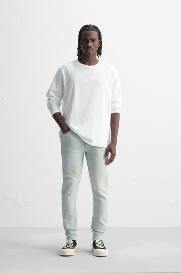 JEANS SKINNY FIT - Azul claro de Zara