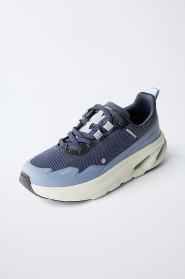 TRAINERS WITH SOLE DETAIL - Blue by Zara - Image 2