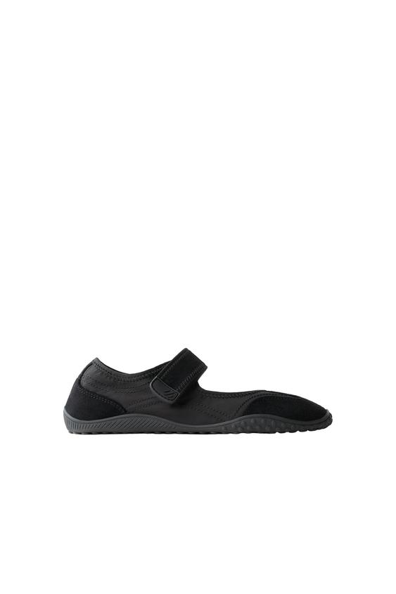 Zara MULTI-PIECE SPORTY BALLET FLATS - Black - Image 0