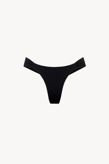 BRAGUITA BIKINI RIZO ESPALDA - Negro de Zara