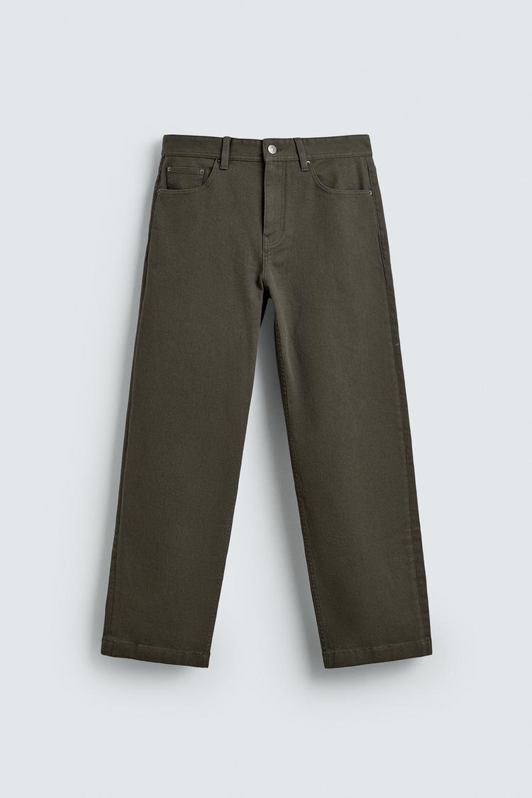 ZARA STRAIGHT-LEG TROUSERS