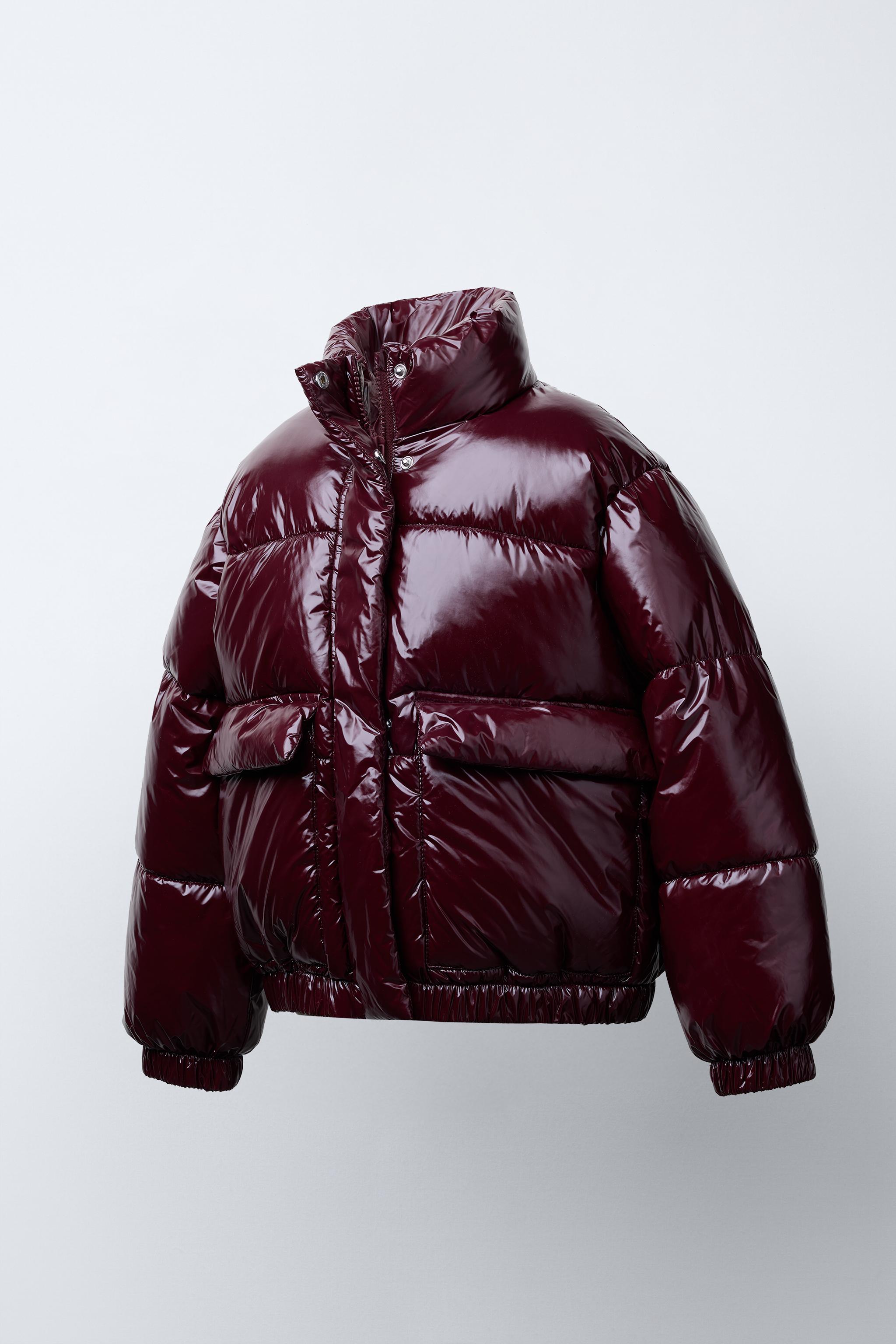 SHINY FINISH PUFFER JACKET