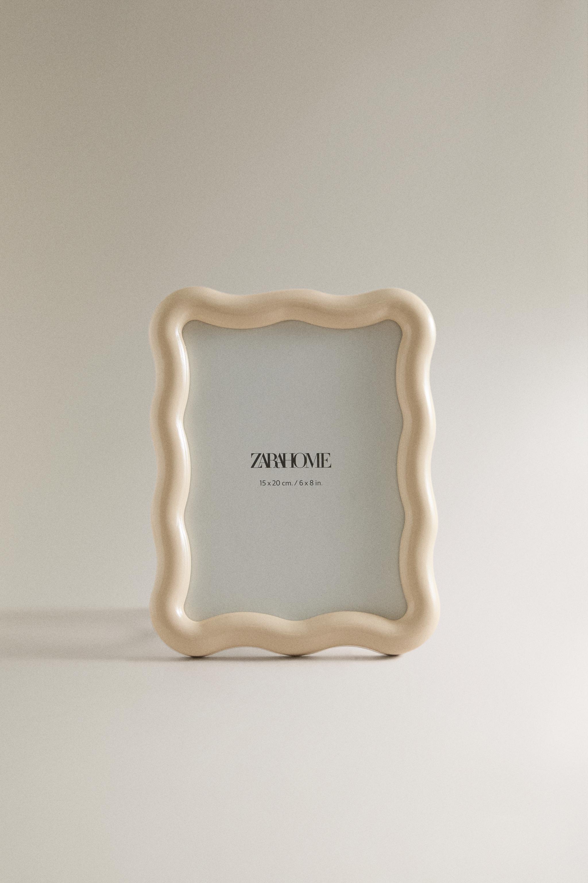 CADRE PHOTO BOIS ONDULÉ