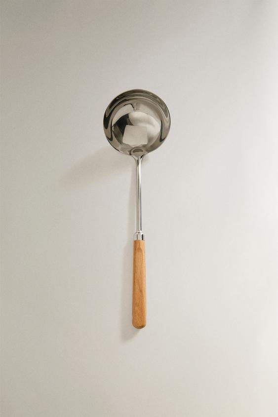 CASSEROLE ACIER BOIS CHÊNE - Marron clair de Zara - Image 0