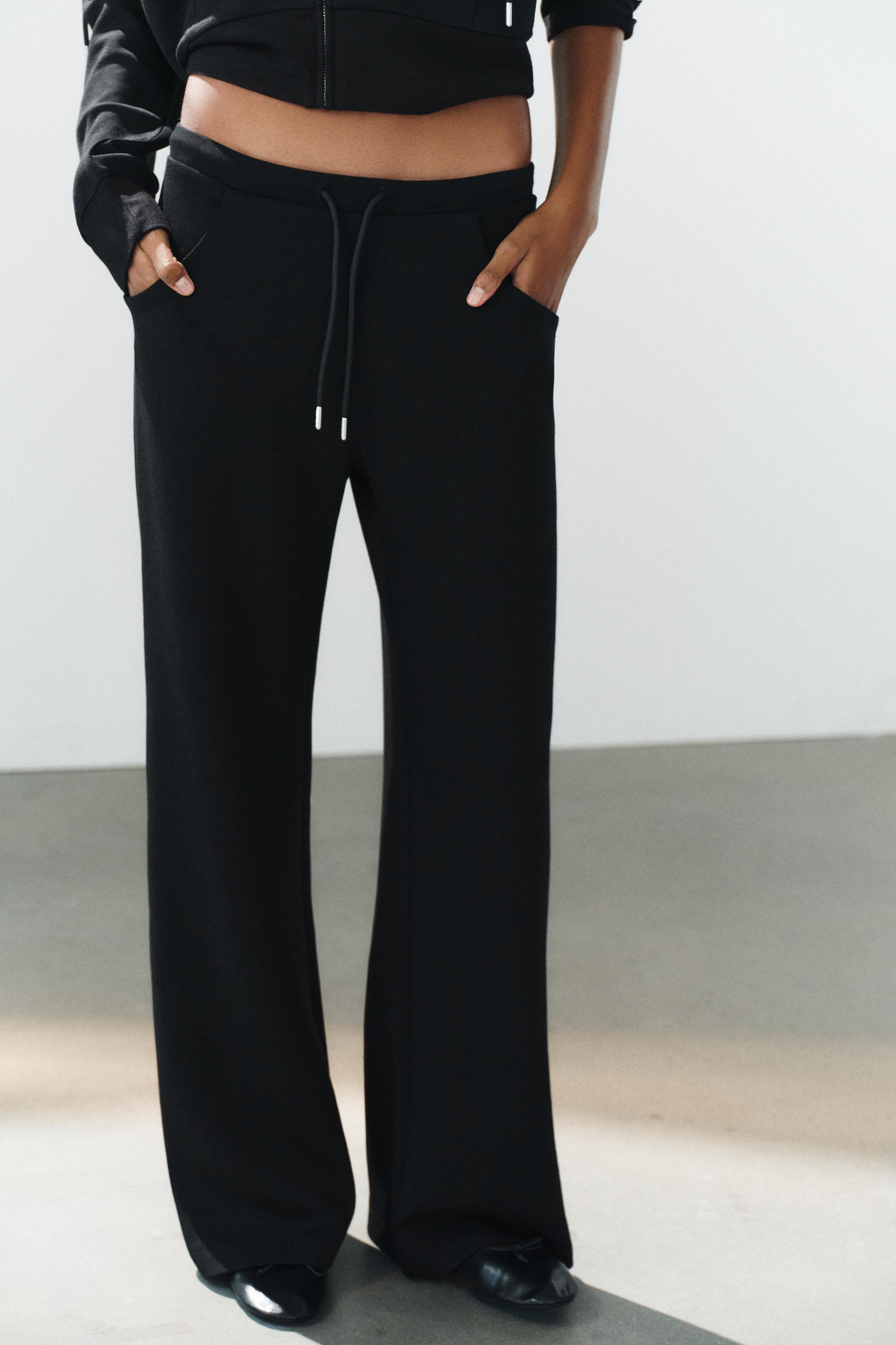 INTERLOCK FLARE PANTS