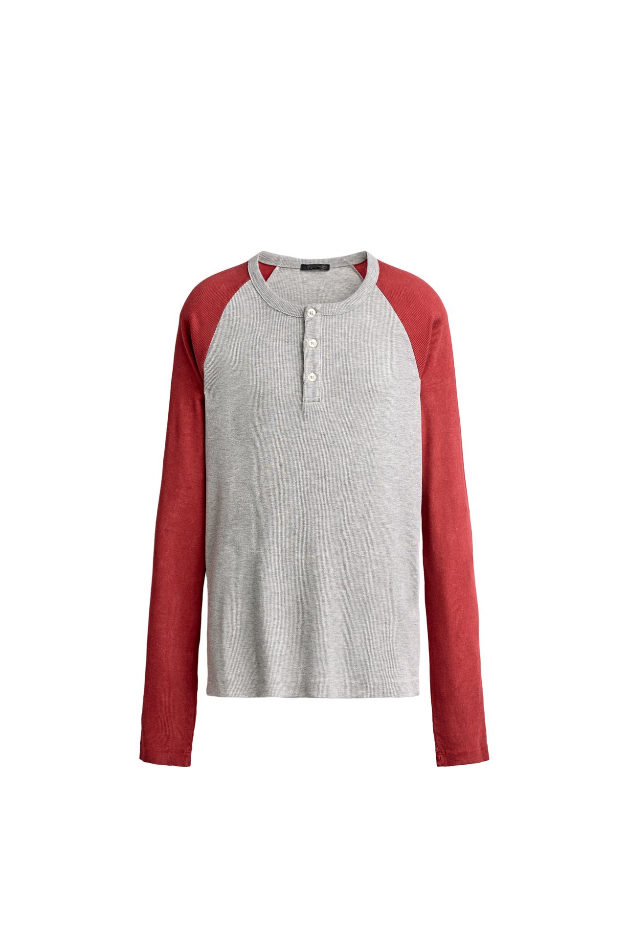 ФУТБОЛКА SLIM FIT КОЛОР-БЛОК