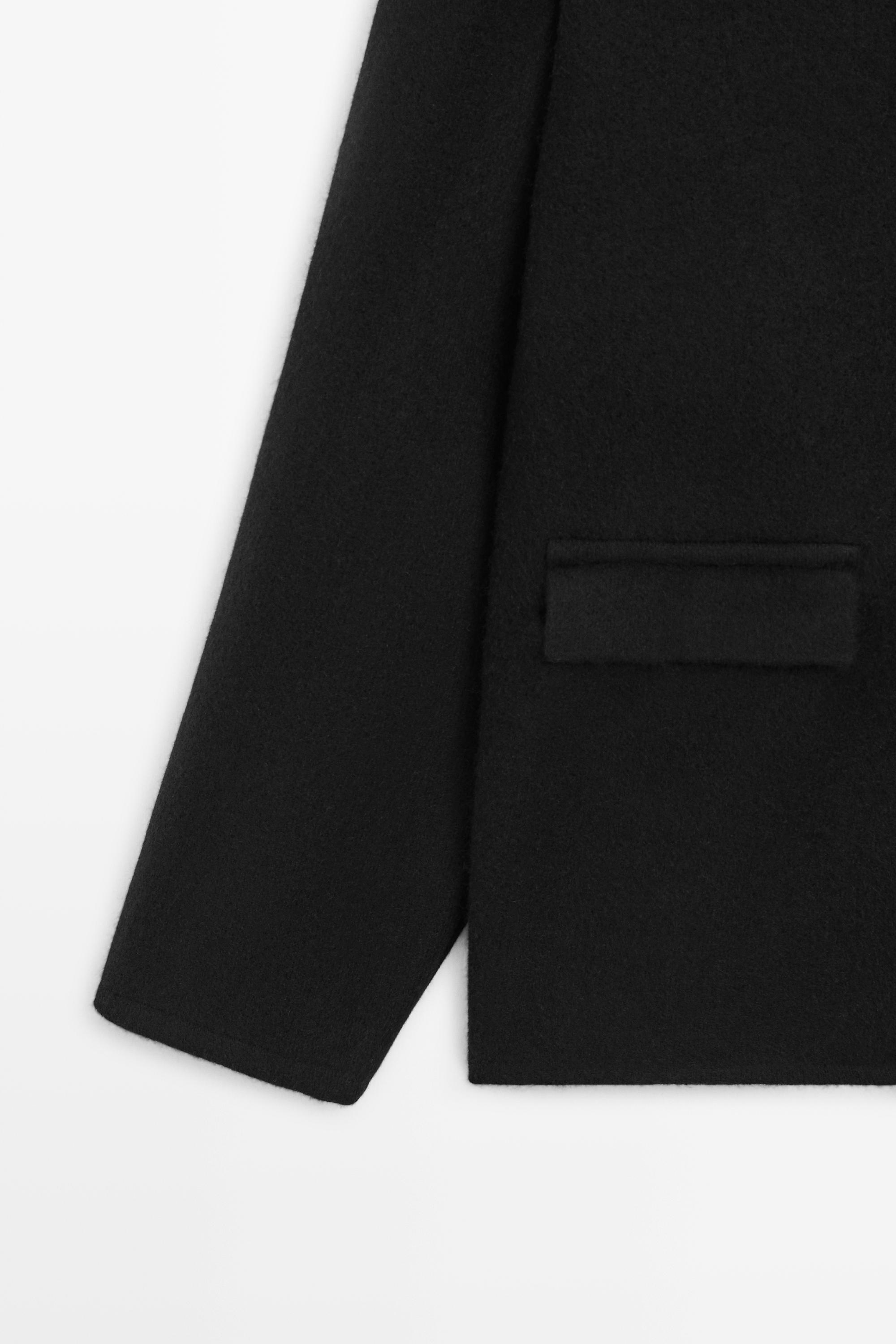 100% Wool Knit Cardigan with Button Details