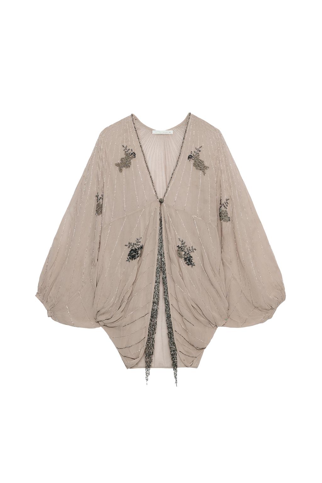 LIMITED EDITION BEADED EMBROIDERED TOP - image 3