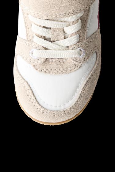 HOHER RETRO-SNEAKER - Rosa von Zara