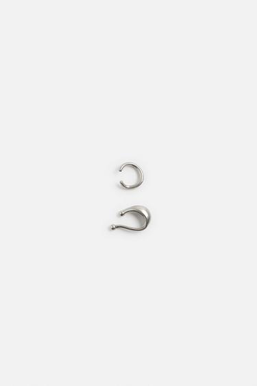 EARCUFF-OHRRINGE 2ER-PACK - Silber von Zara