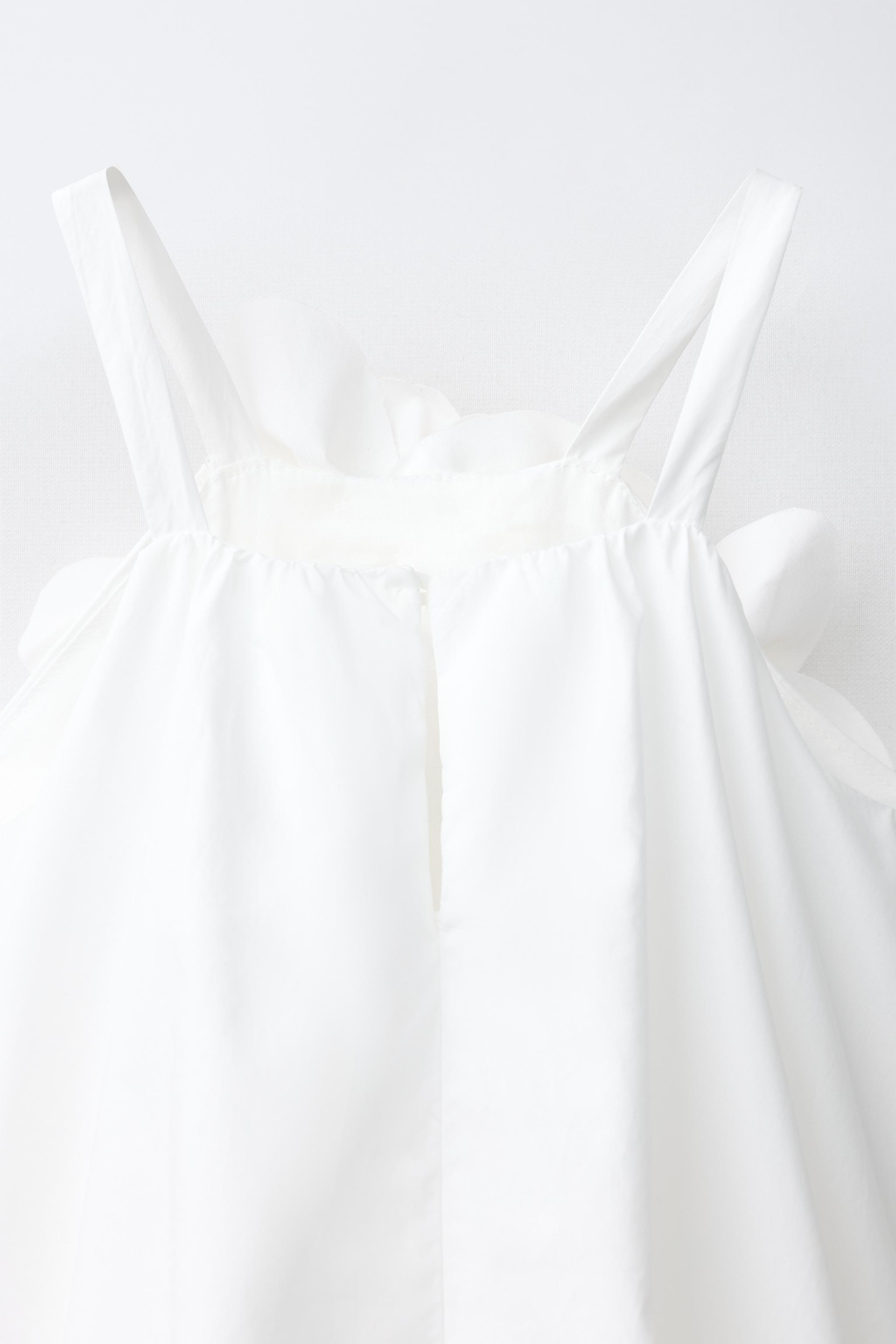 FLORAL POPLIN DRESS