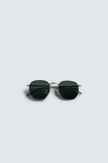 MATTE METAL SUNGLASSES - Matte silver by Zara - Image 6