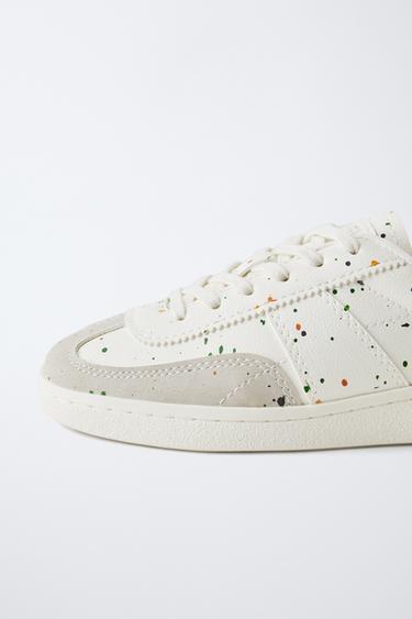TENNIS EFFET PEINTURE - Blanc de Zara - Image 5