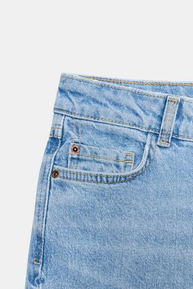 JEANS Z1975 CULOTTE MIT HOHEM BUND - Hellblau von Zara
