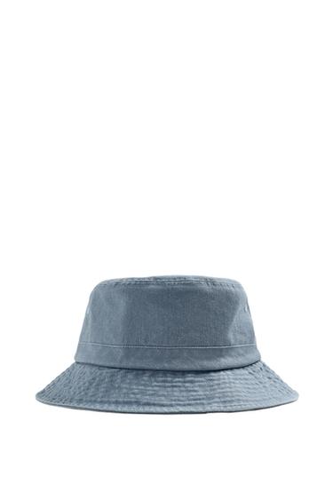 قبعة BUCKET مغسولة - 981 by Zara
