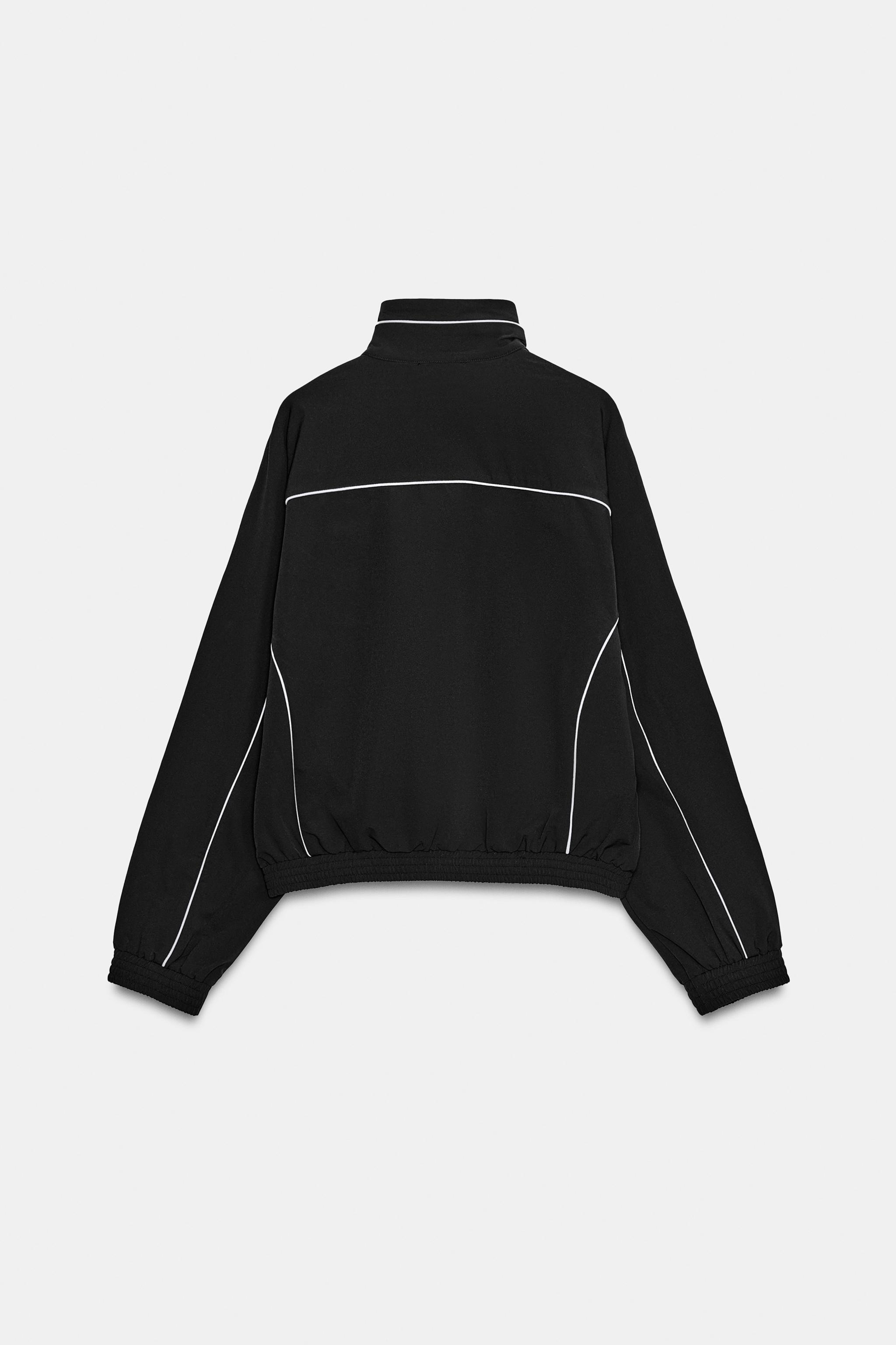 CONTRAST PIPING TECHNICAL JACKET