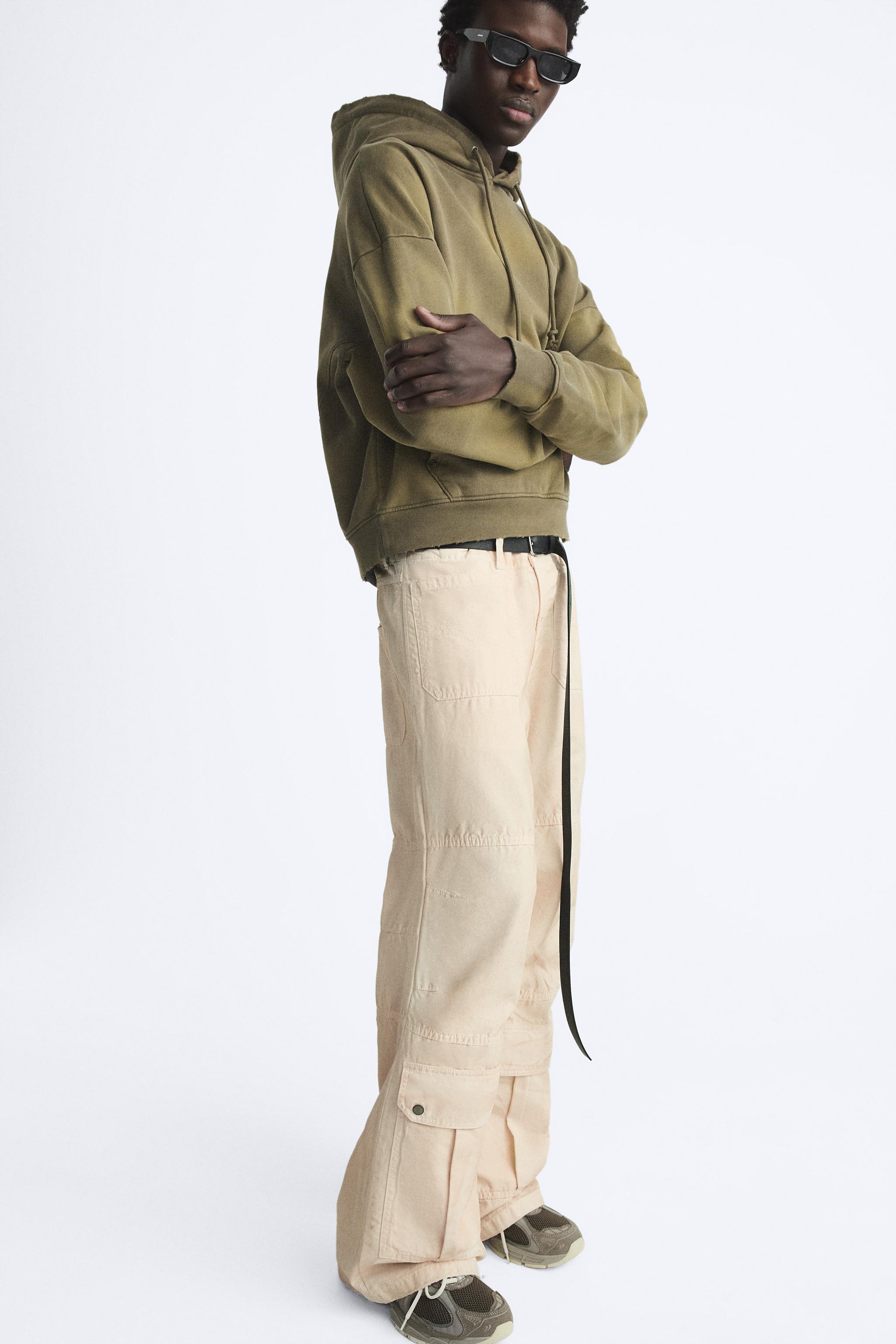 Next NEUTRAL UTILITY POCKET DETAIL - Cargo trousers - tan brown/beige -  Zalando.de