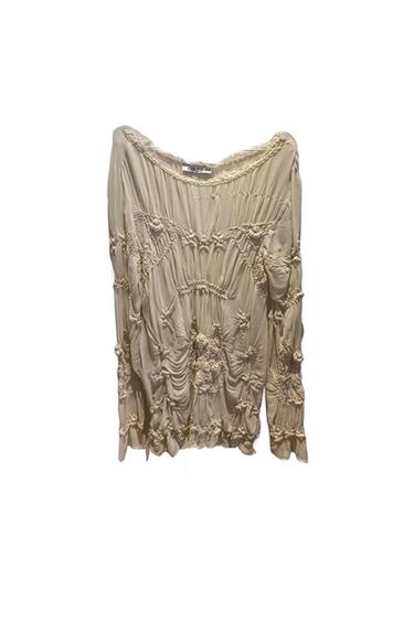 BLUSA BORDADA FRUNCES