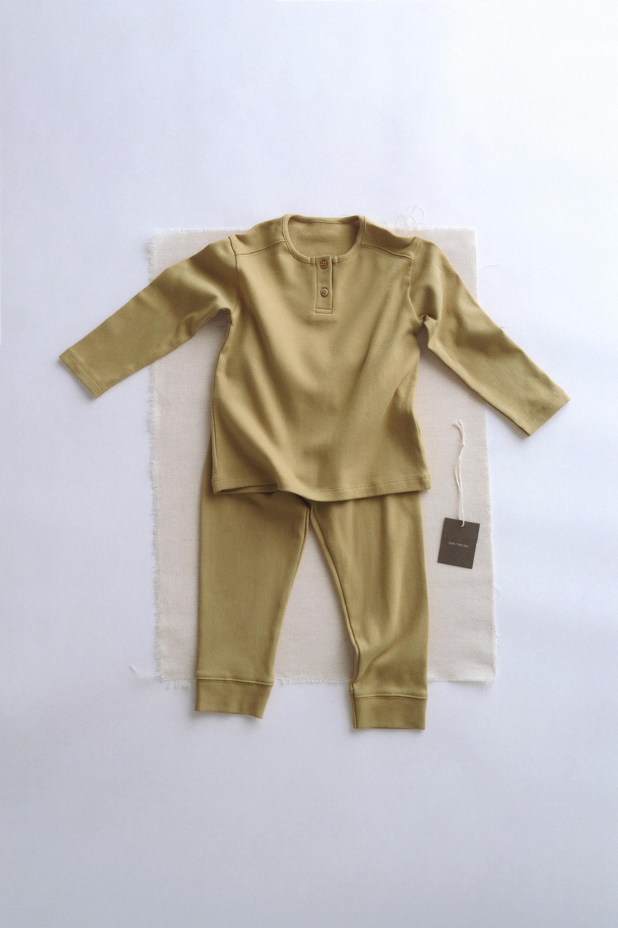 Fashion zara pijamas bebe niño