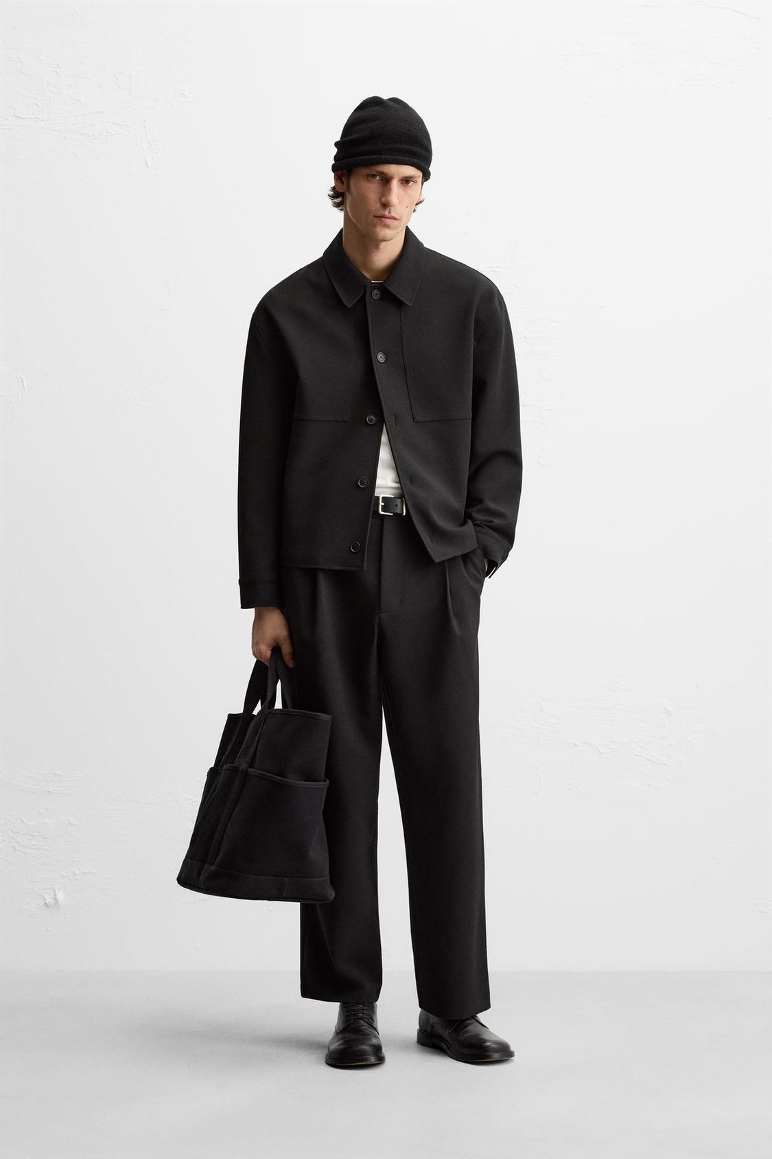 ВЕРХНЯЯ РУБАШКА СВОБОДНОГО ПОКРОЯ ОТ ZARA