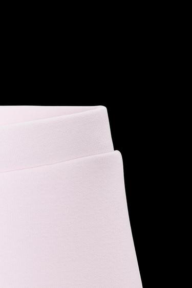 PANTALÓN INTERLOCK FLARE - Rosa de Zara
