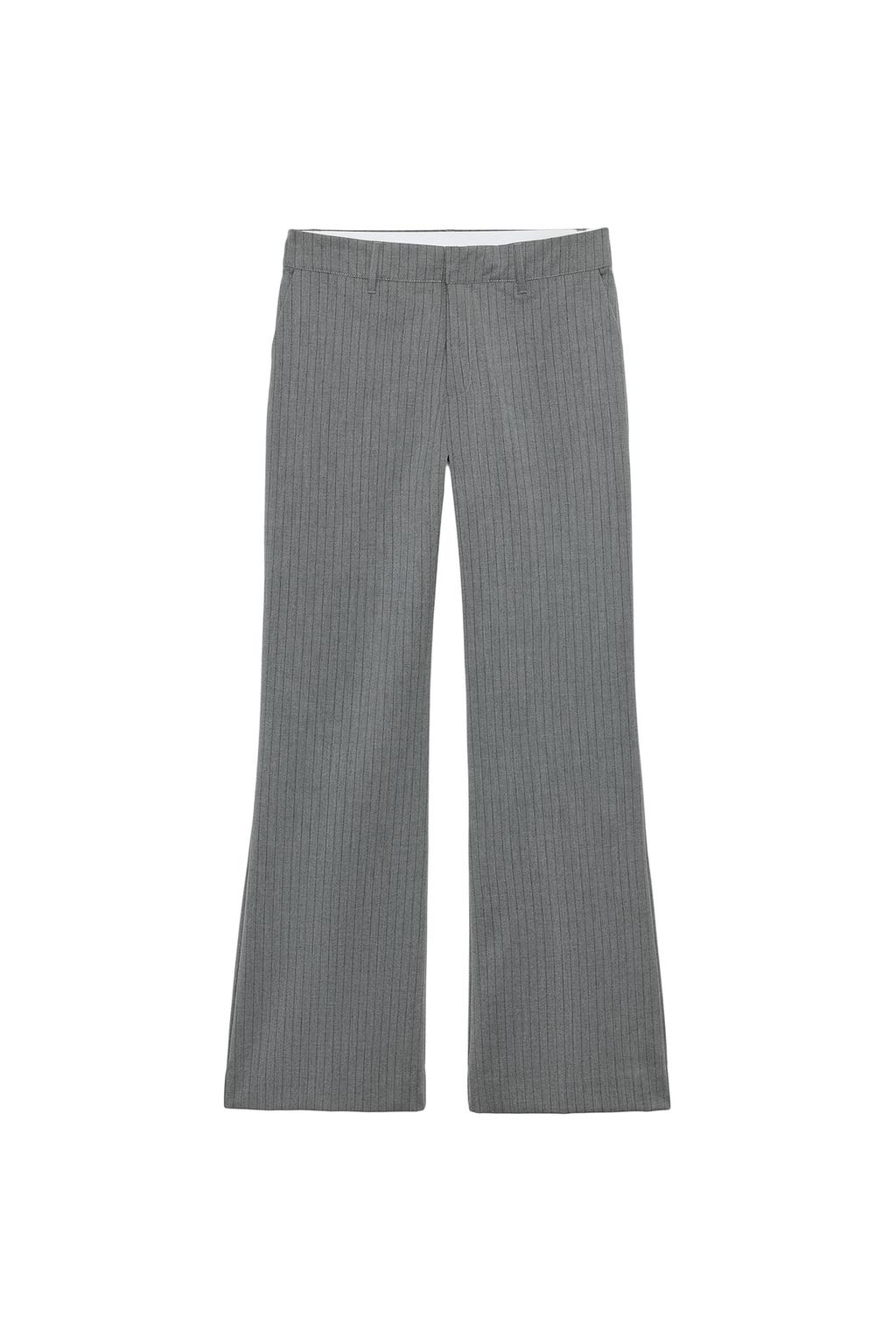 LOW-RISE PINSTRIPE PANTS - image 3