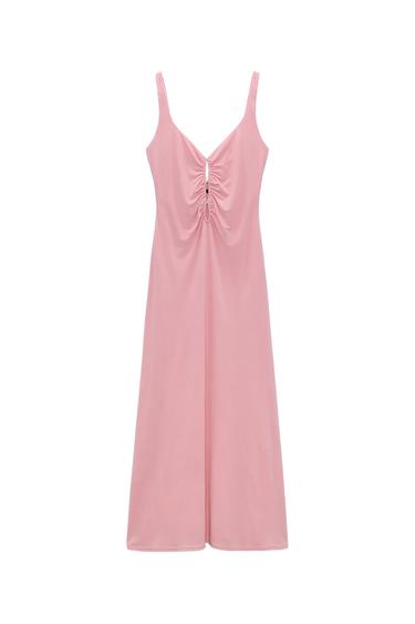 CUT OUT MIDI DRESS