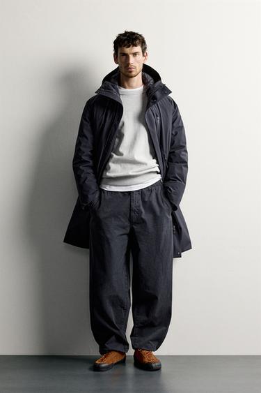 PARKA TÉCNICA CAPUCHA WATER REPELLENT - Mariño de Zara