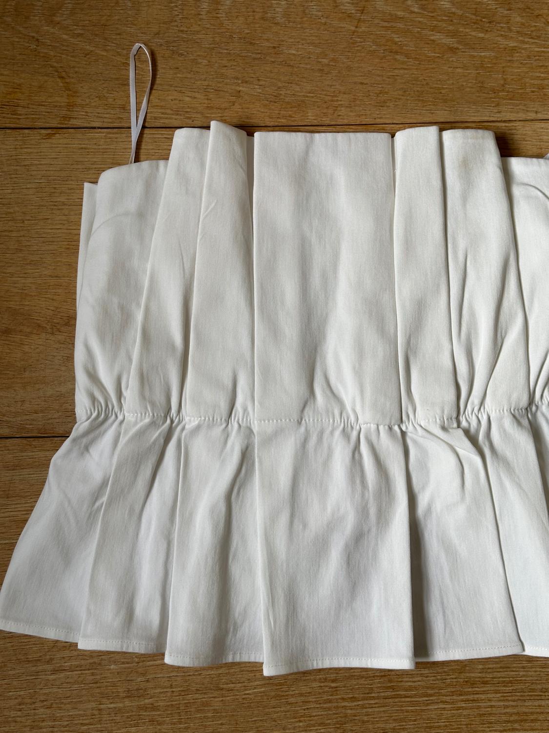 PLEATED CROP TOP - Image 2